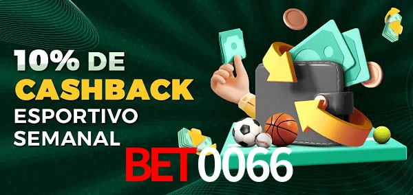 10% de bônus de cashback na bet0066