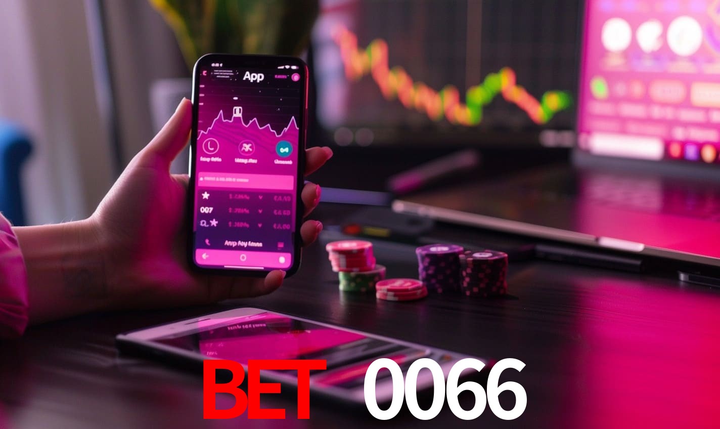 Comparação APP mobile vs versão web da BET 0066